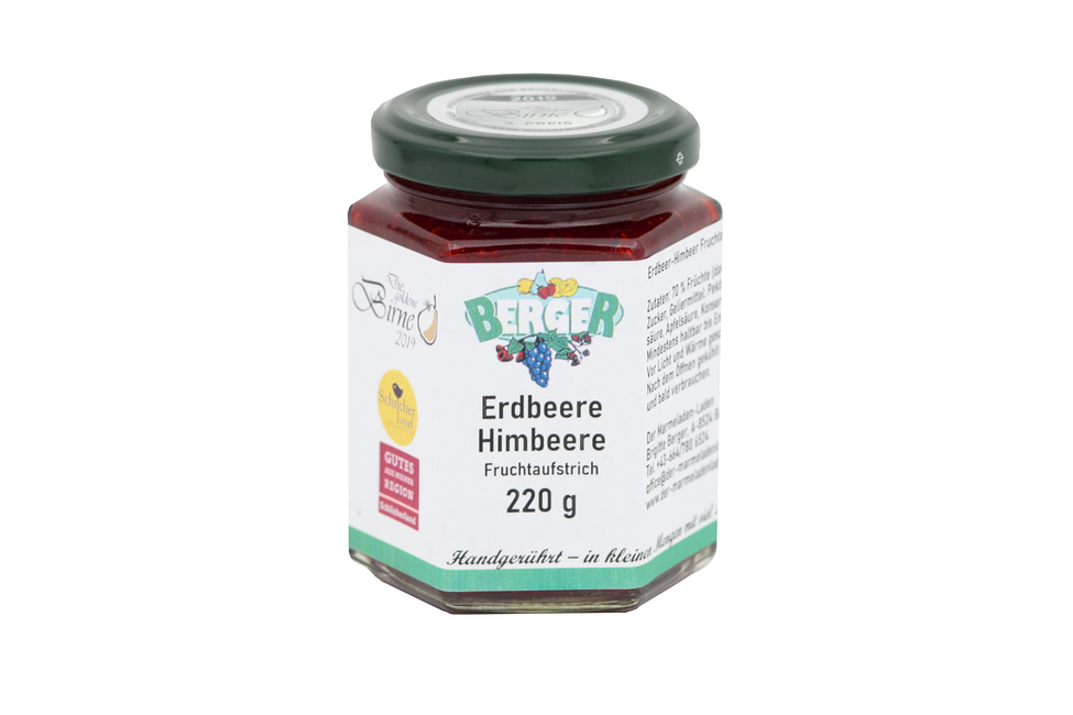 Erdbeer - Himbeer Marmelade