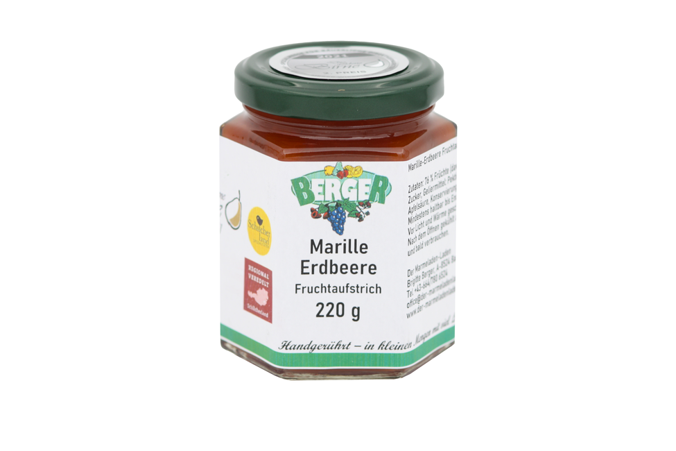 Marillen - Erdbeer Marmelade